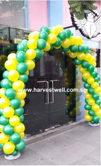 Spiral Balloon Arch (2 Colour Theme)